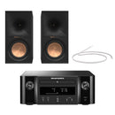 Marantz Melody X MCR612 Hifi Network System with Klipsch R-60M Bookshelf Speakers Pair Black HiFi Package