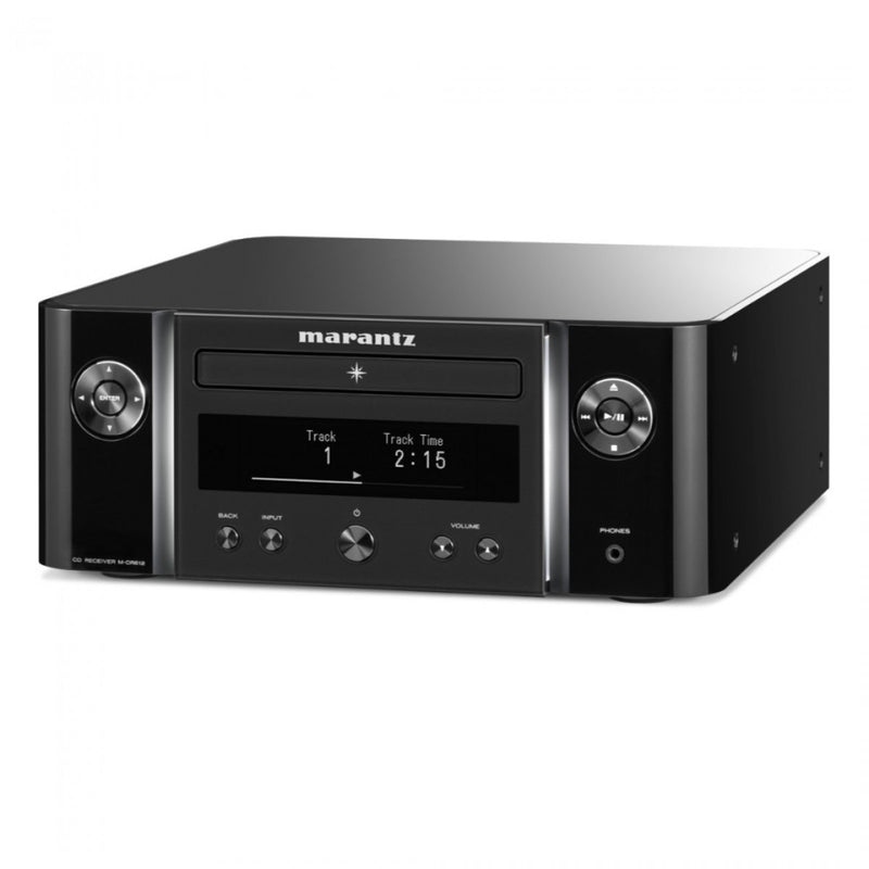 Marantz Melody X MCR612 Hifi Network System with Wharfedale Diamond 12.2 Bookshelf Speakers Package Black
