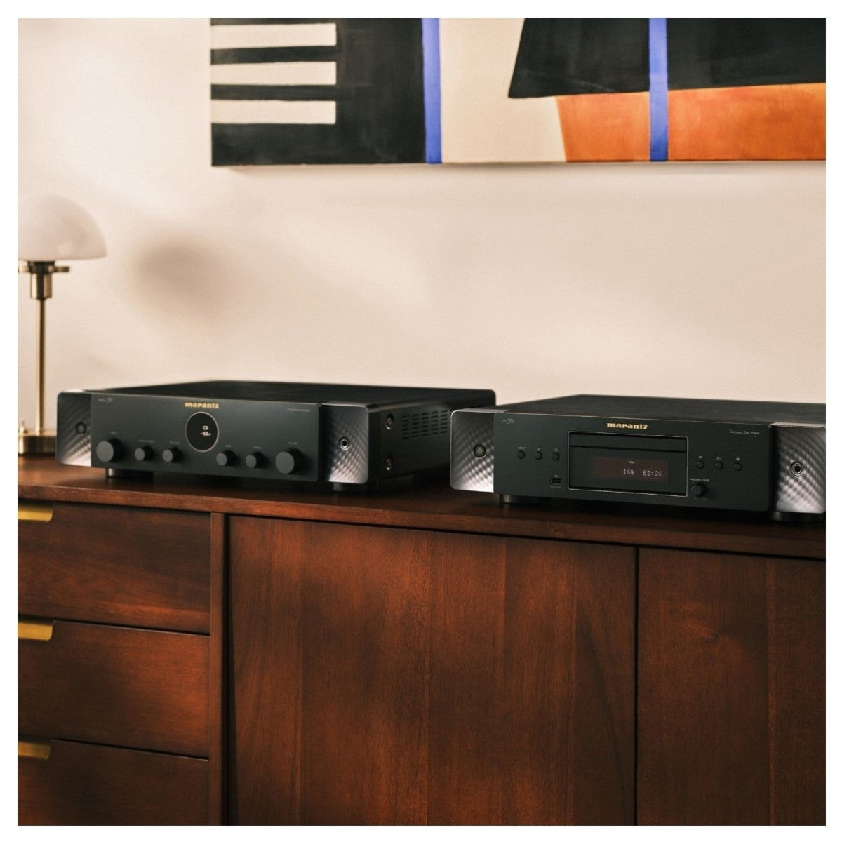 Marantz Model 70 Integrated Amplifier and CD 70 CD Player Hi-Fi Package Black