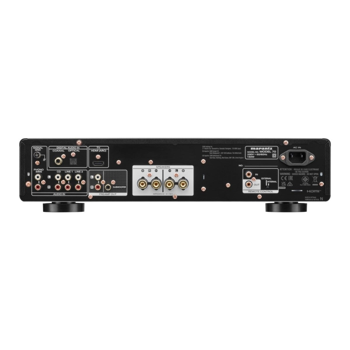 Marantz Model 70 Integrated Amplifier and CD 70 CD Player Hi-Fi Package Black