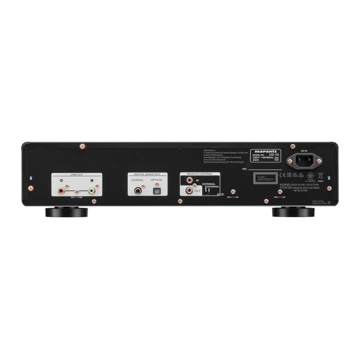 Marantz Model 70 Integrated Amplifier and CD 70 CD Player Hi-Fi Package Black