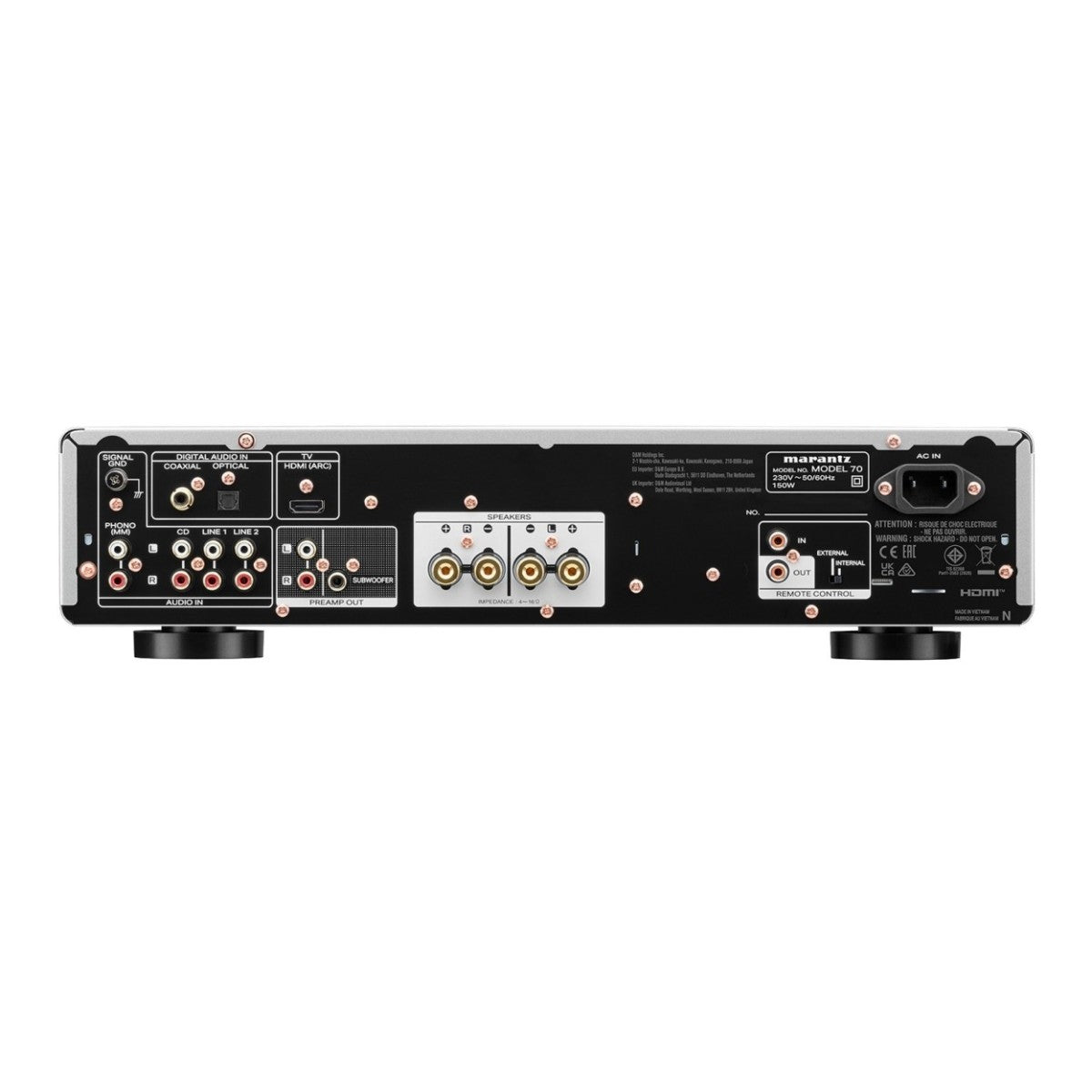 Marantz Model 70 Integrated Amplifier and CD 70 CD Player Hi-Fi Package Silver & Gold
