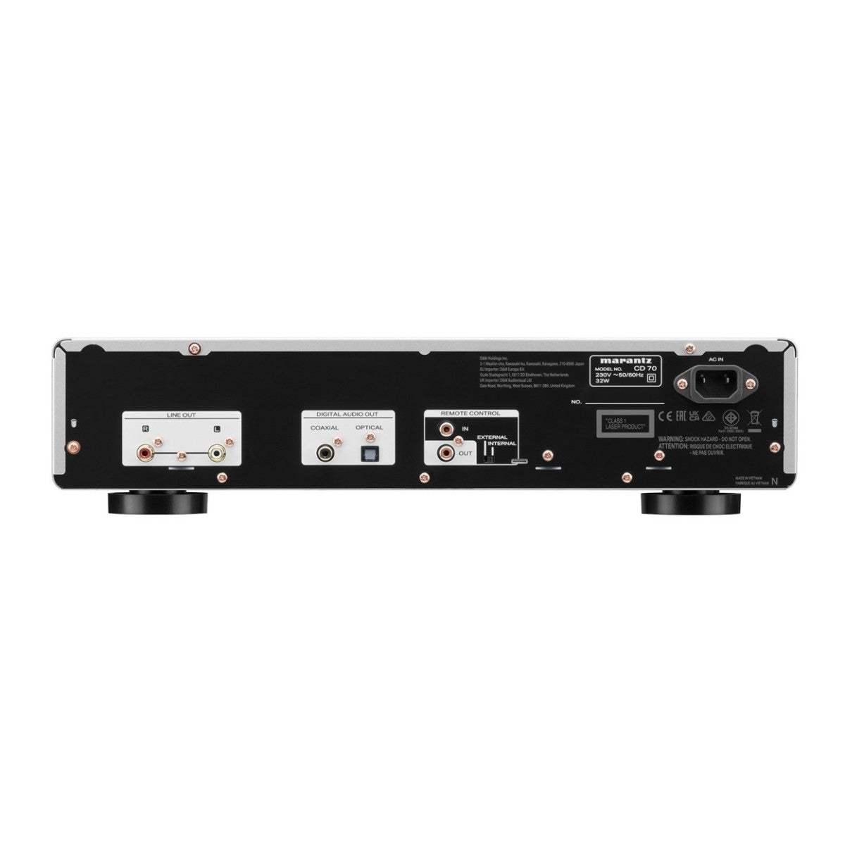 Marantz Model 70 Integrated Amplifier and CD 70 CD Player Hi-Fi Package Silver & Gold