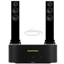 Marantz MODEL M1 2.1 Channel Streaming Amplifier with Wharfedale Diamond 12.3 Floorstanding Speakers Black HiFi Package
