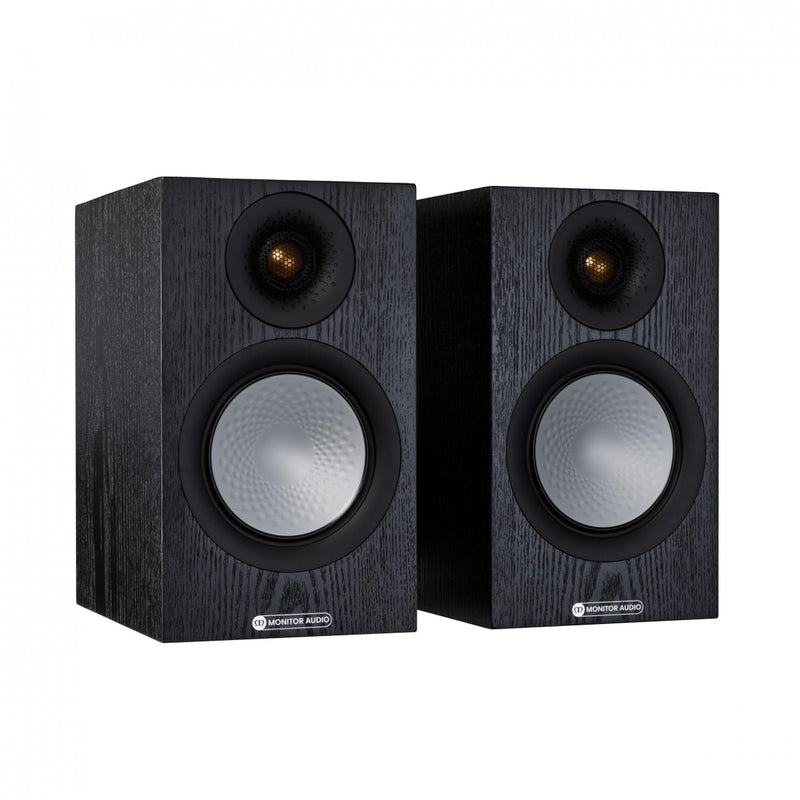 Marantz PM6007 2.2 Channel Integrated Amplifier with Monitor Audio Silver 50 Bookshelf Speakers Pair 7G Pair Black HiFi Package
