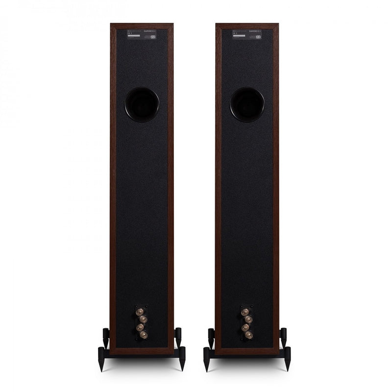Marantz PM6007 Integrated Amplifier Black with Wharfedale Diamond 12.3 Floorstanding Speakers Walnut Pair HiFi Package