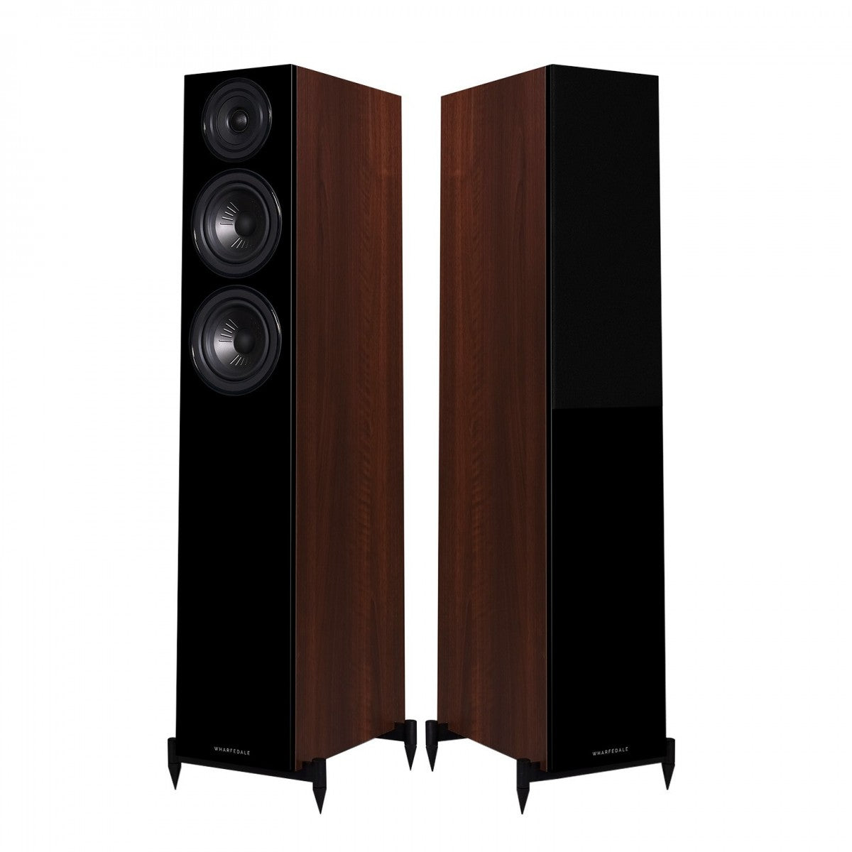 Marantz PM6007 Integrated Amplifier Black with Wharfedale Diamond 12.3 Floorstanding Speakers Walnut Pair HiFi Package