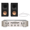 Marantz PM6007 Integrated Amplifier Silver with Klipsch R-60M Bookshelf Speakers Pair HiFi Package