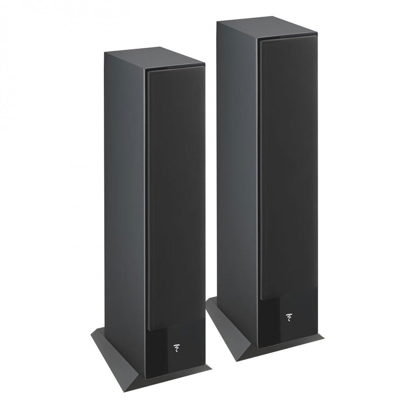 Marantz PM6007 Integrated Amplifier with Focal Theva N2 Compact Floorstanding Speakers Pair Black HiFi Package