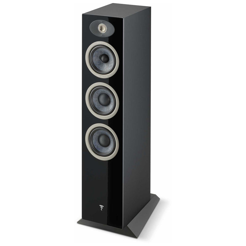 Marantz PM6007 Integrated Amplifier with Focal Theva N2 Compact Floorstanding Speakers Pair Black HiFi Package