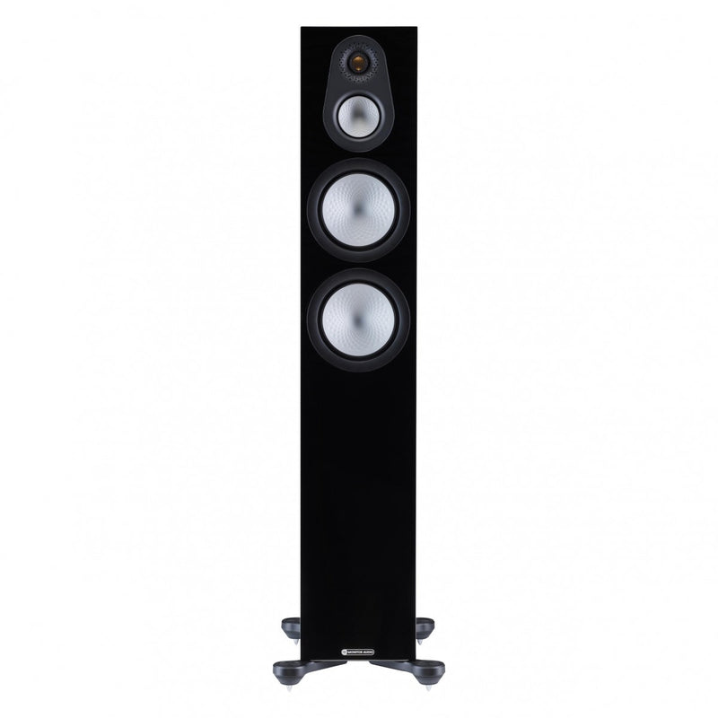 Marantz PM6007 Integrated Amplifier with Monitor Audio Silver 300 Floorstanding Speakers Pair 7G Black Pair HiFi Package