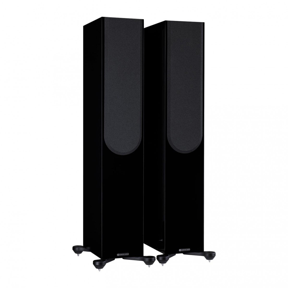 Marantz PM6007 Integrated Amplifier with Monitor Audio Silver 300 Floorstanding Speakers Pair 7G Black Pair HiFi Package