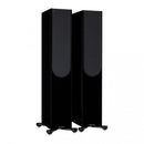 Marantz PM6007 Integrated Amplifier with Monitor Audio Silver 300 Floorstanding Speakers Pair 7G Black Pair HiFi Package