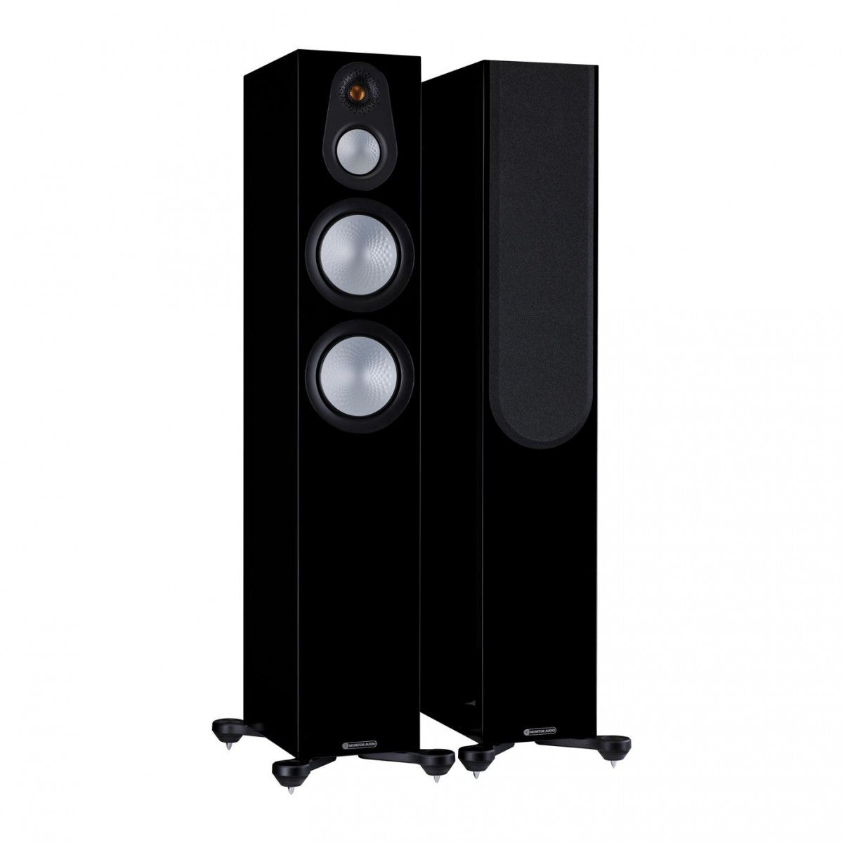 Marantz PM6007 Integrated Amplifier with Monitor Audio Silver 300 Floorstanding Speakers Pair 7G Black Pair HiFi Package