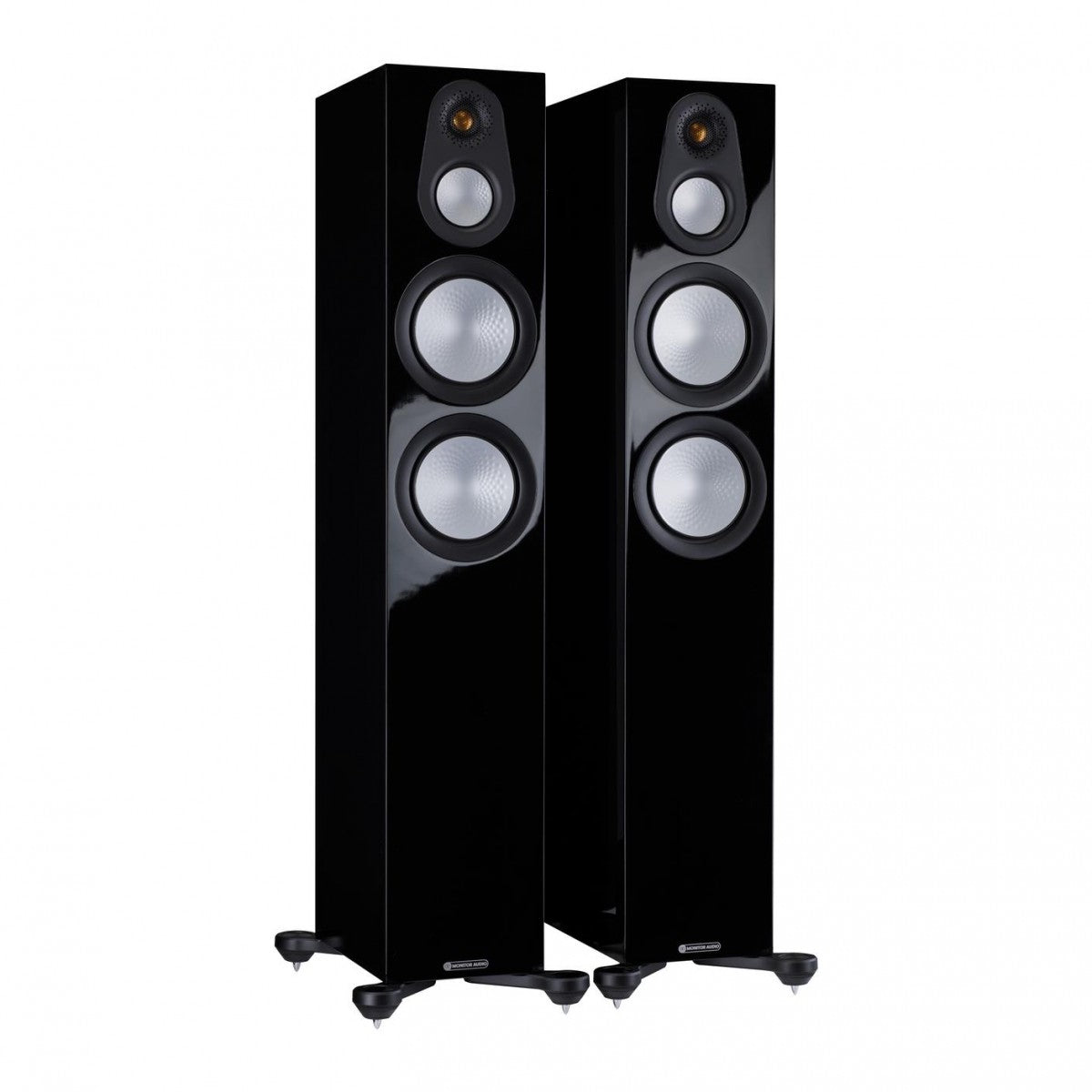 Marantz PM6007 Integrated Amplifier with Monitor Audio Silver 300 Floorstanding Speakers Pair 7G Black Pair HiFi Package