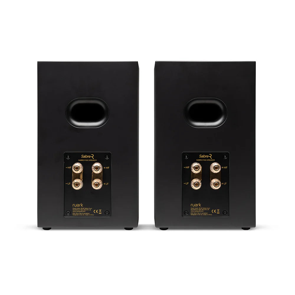 Marantz PM6007 Integrated Amplifier With Sabre R Bookshelf Speakers Black Pair HiFi Package