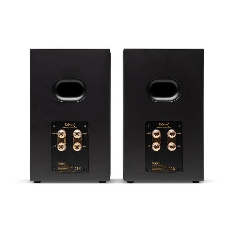 Marantz PM6007 Integrated Amplifier With Sabre R Bookshelf Speakers Black Pair HiFi Package