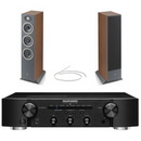 Marantz PM6007 Integrated Amplifier With Theva N2 Floorstanding Speakers Dark Wood Pair HiFi Package