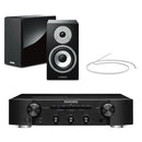 Marantz PM6007 Integrated Amplifier with Yamaha NSBP401 Bookshelf Speakers Pair Black HiFi Package