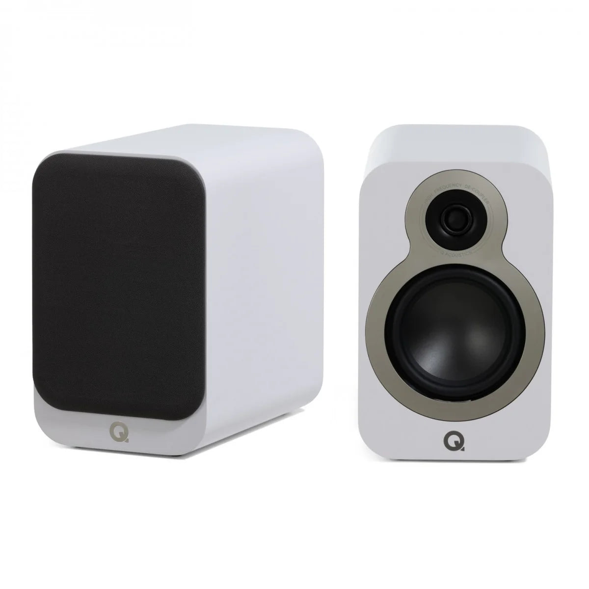 Marantz PM6007SG Integrated Amplifier Silver With Q Acoustics Q3020c Bookshelf Speakers Stain White Pair HiFi Package