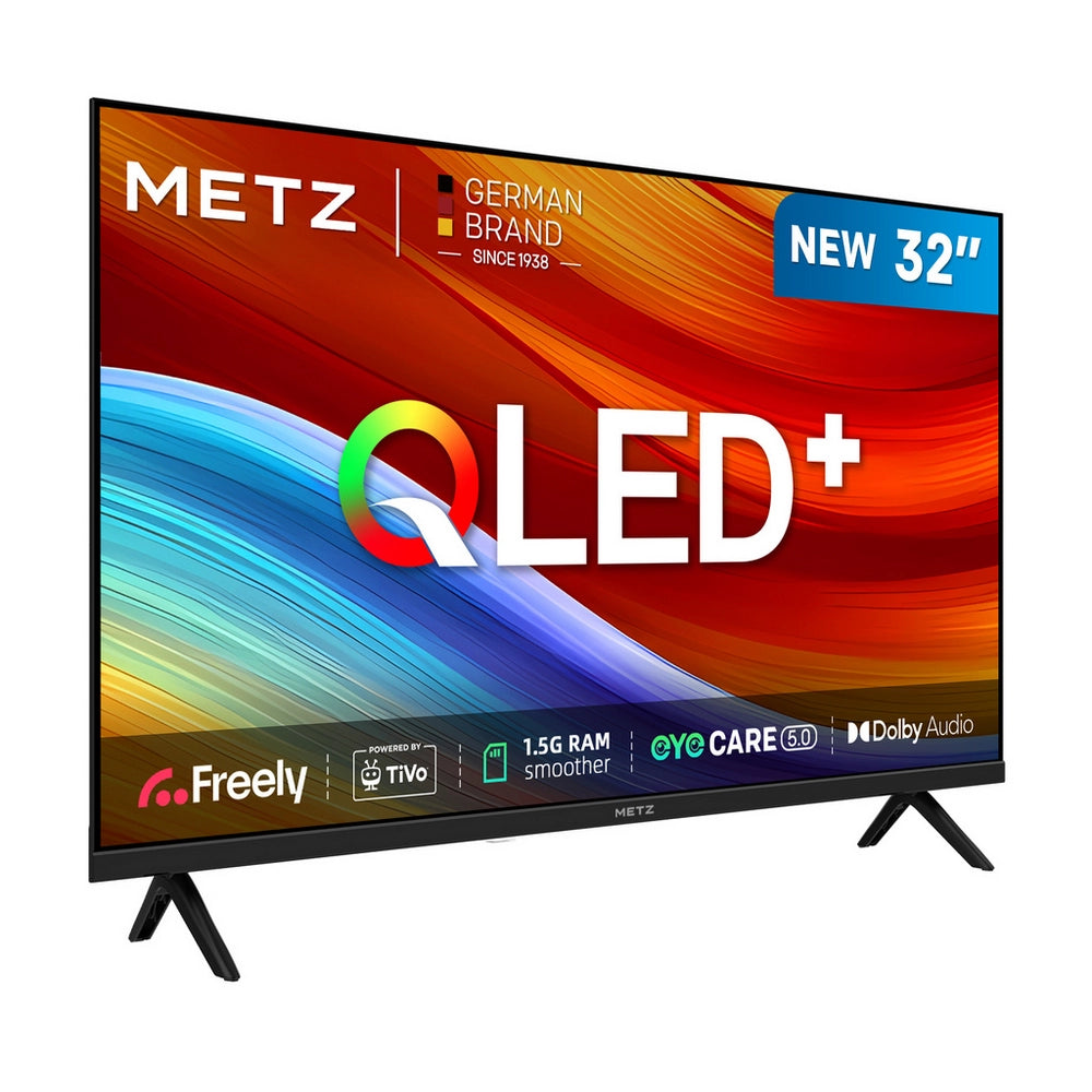Metz 32MQH6800ZUK 32 Inch HD Smart QLED TV with Freely Power By TiVo 32 Inch