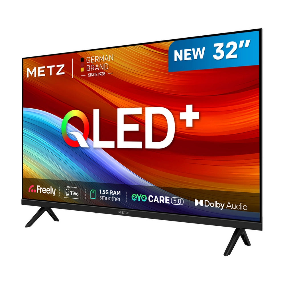 Metz 32MQH6800ZUK 32 Inch HD Smart QLED TV with Freely Power By TiVo 32 Inch
