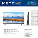 Metz 40MTF6000ZUK 40 Inch 2K DLED HD Smart TV with Freely 2025 40 Inch