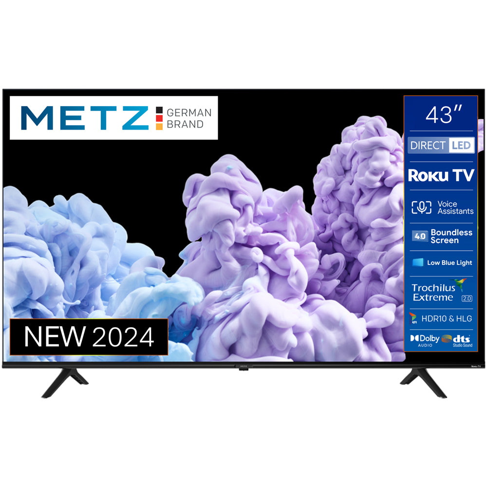 Metz 43MRD6000YUK 43 Inch DLED 4K UHD HDR Smart TV 2024 43 Inch