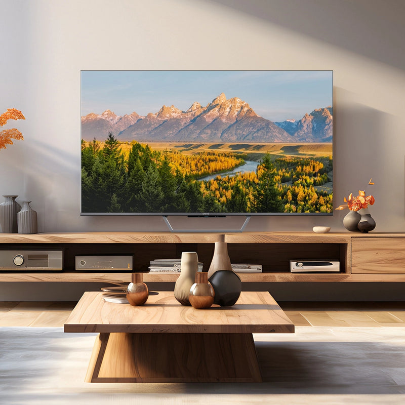 Metz 55MQF7500ZUK 55 Inch 4K UHD HDR QLED Smart TV with S60 Portable Bluetooth Soundbar Bundle 55 Inch