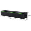 METZ MEBS60 Wireless Portable Bluetooth Speaker - Black