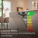 Miele G 5611 SC Freestanding Dishwasher with 14 Place Settings Brilliant White - A Rated