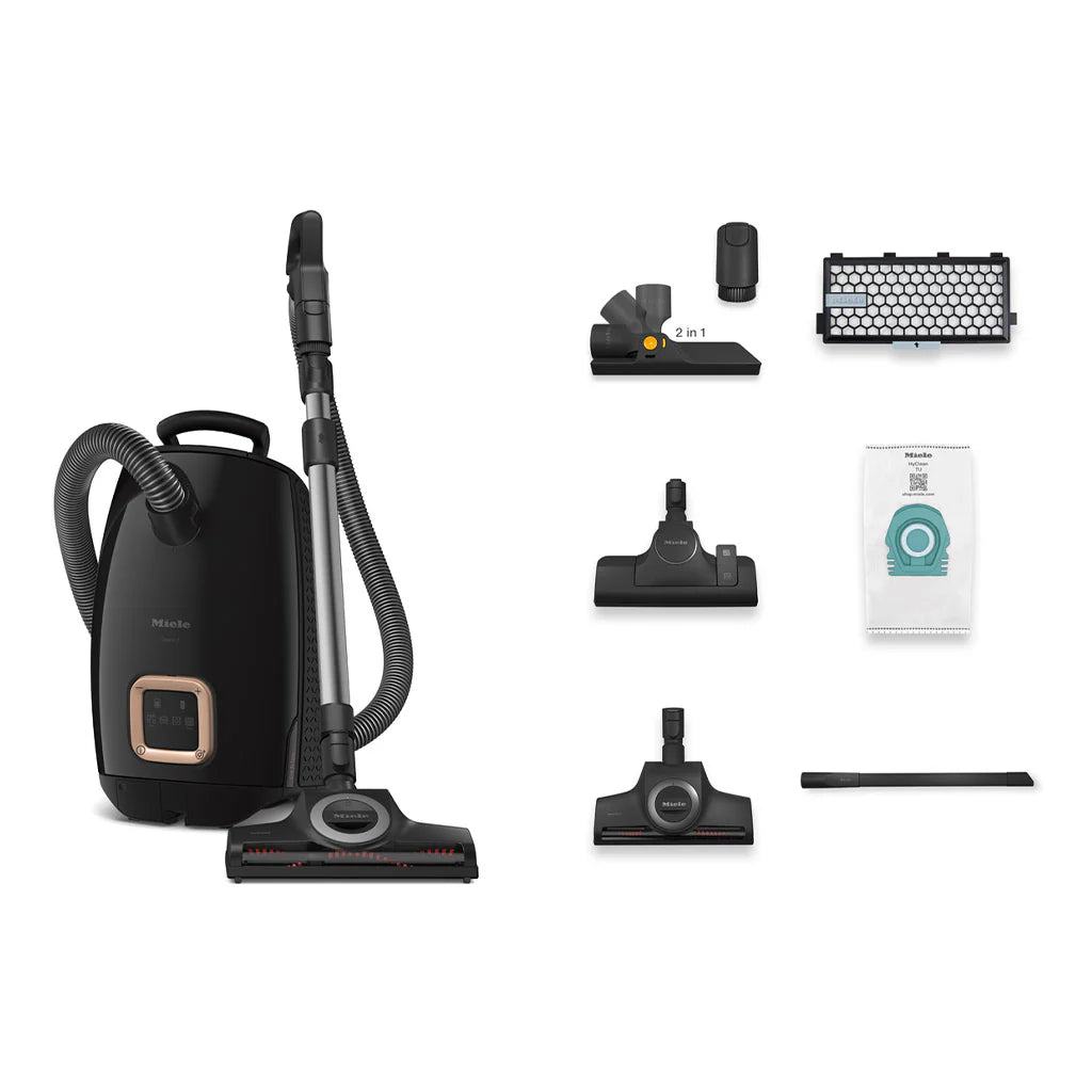 Miele Guard L1 Cat and Dog Flex 890W Cylinder Vacuum Obsidian Black - Clearance