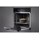 Miele H 2465 BP Built-In Electric Single Oven with Pyrolytic Cleaning Black - A+ Rated