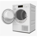 Miele TEA525WP EcoSpeed 8kg Freestanding Heat Pump Tumble Dryer White - A+++ Rated