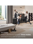 Miele Triflex HX3 Plus Cordless Stick Vacuum Cleaner up to 140 Minutes Run Time - Titanium Pearl