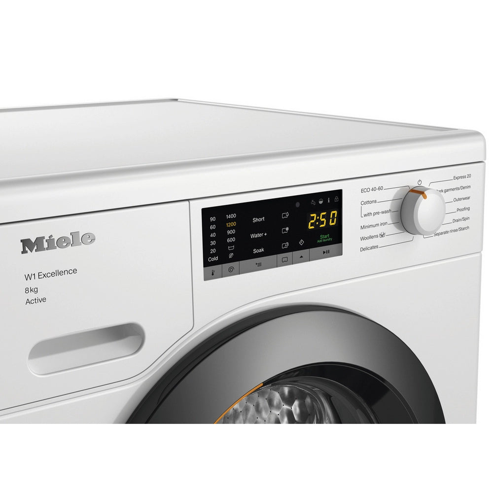 Miele WEA125 WCS 8kg 1400 Spin Front Load Washing Machine White - A Rated White