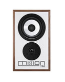 Mission 750 Bookshelf Speakers Pair Walnut Walnut