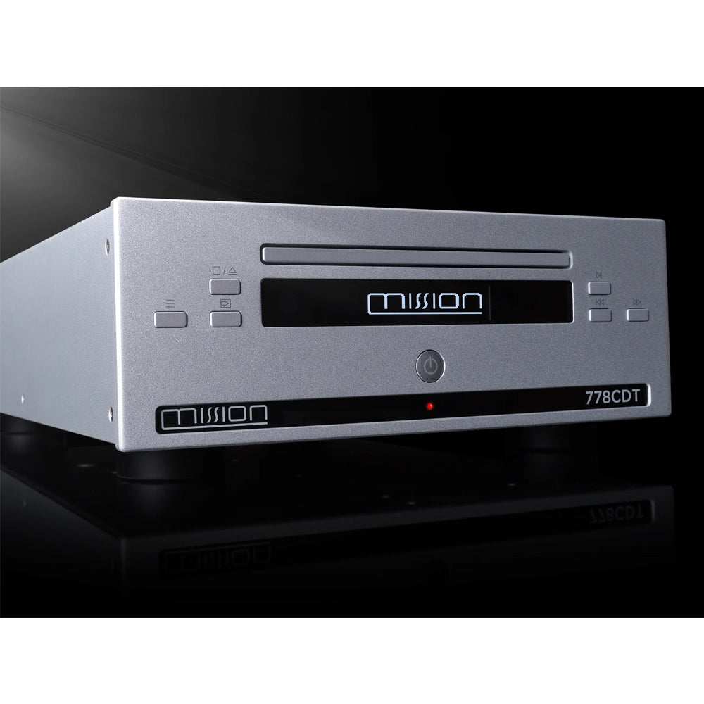 Mission 778CDT CD Transport – Silver Silver