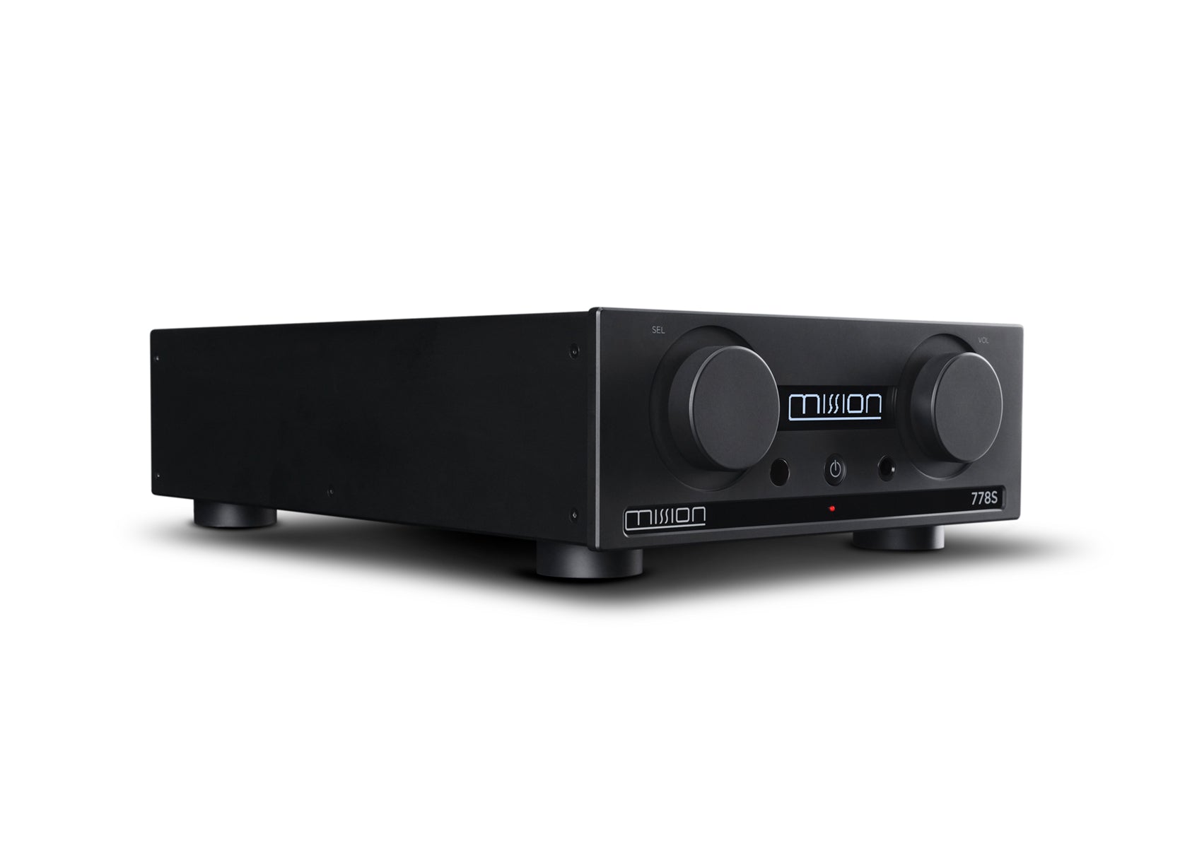 Mission 778X Stereo Amplifier with 778S Streamer Bundle - Black Black