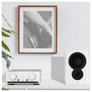 Mission 778X Integrated Amplifier Silver with LX-2 MKII Bookshelf Speakers White Pair HiFi Package Silver