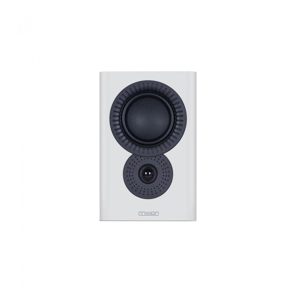 Mission 778X Integrated Amplifier Silver with LX-2 MKII Bookshelf Speakers White Pair HiFi Package Silver