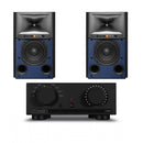 Mission 778X Integrated Amplifier with JBL 4309 Studio Monitor Bookshelf Speakers Pair - Black