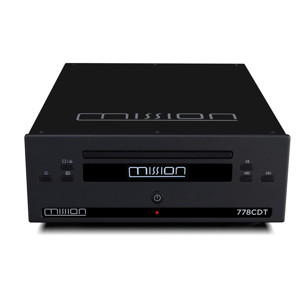 Mission 778X Stereo Amplifier and 778CDT CD Transport HiFi Bundle - Black Black