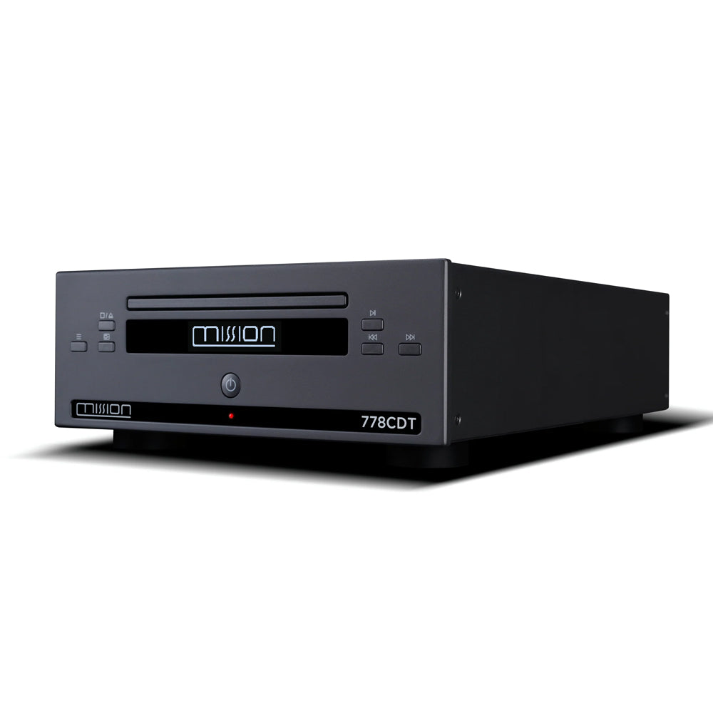 Mission 778X Stereo Amplifier and 778CDT CD Transport HiFi Bundle - Black Black