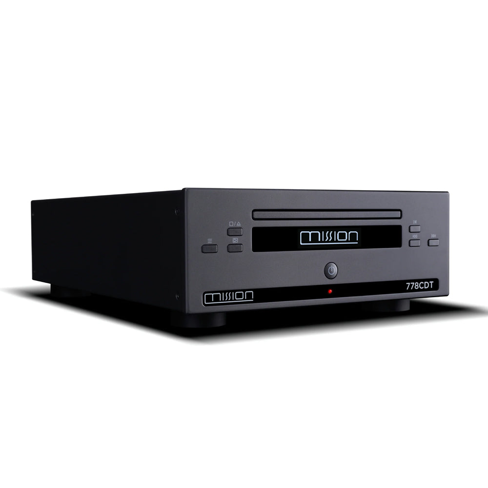 Mission 778X Stereo Amplifier and 778CDT CD Transport HiFi Bundle - Black Black