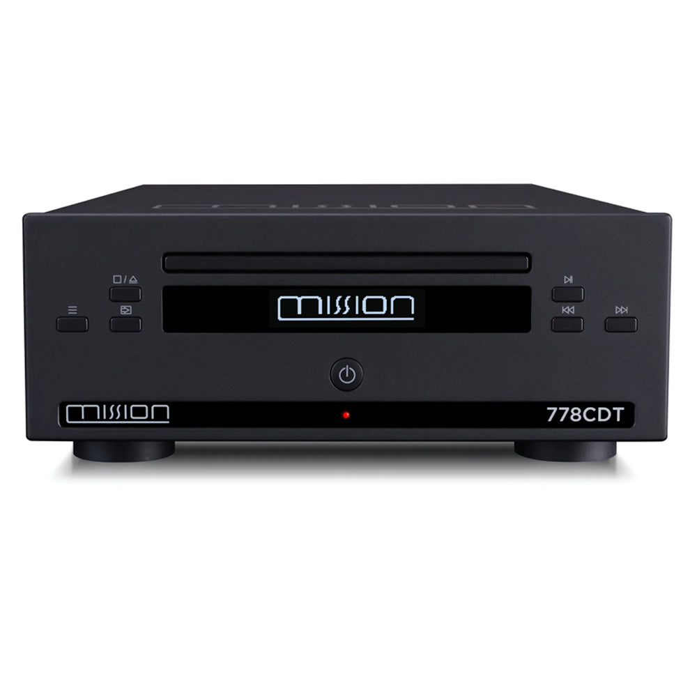 Mission 778X Stereo Amplifier and 778CDT CD Transport HiFi Bundle - Black Black