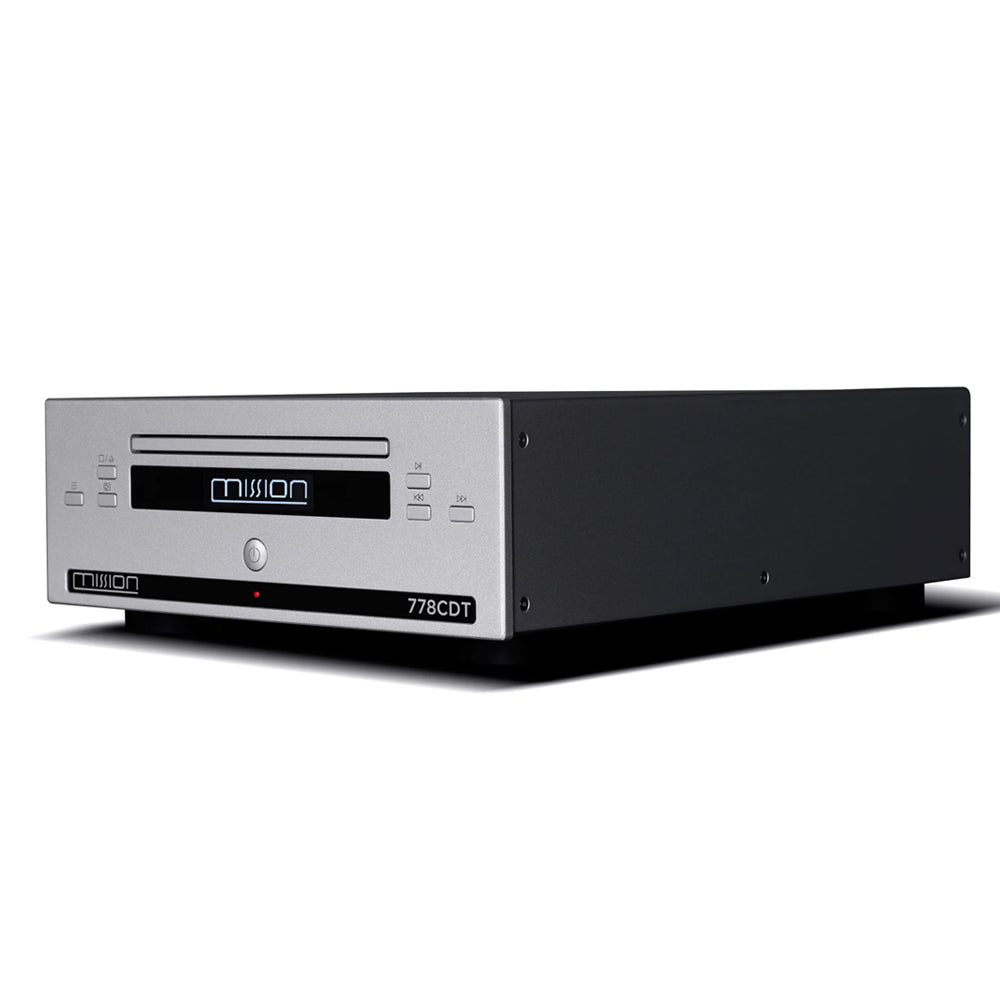 Mission 778X Stereo Amplifier and 778CDT CD Transport HiFi Bundle - Silver Silver