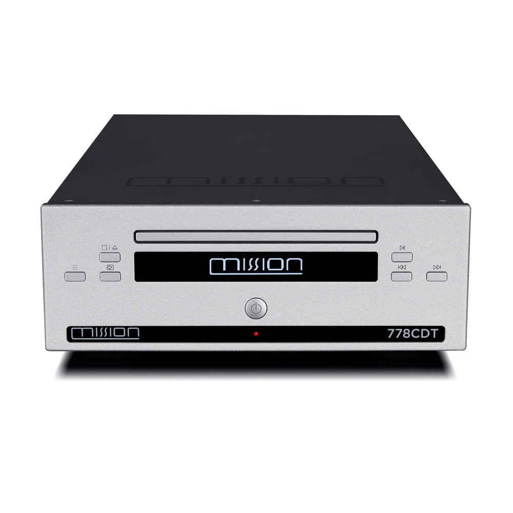 Mission 778X Stereo Amplifier and 778CDT CD Transport HiFi Bundle - Silver Silver