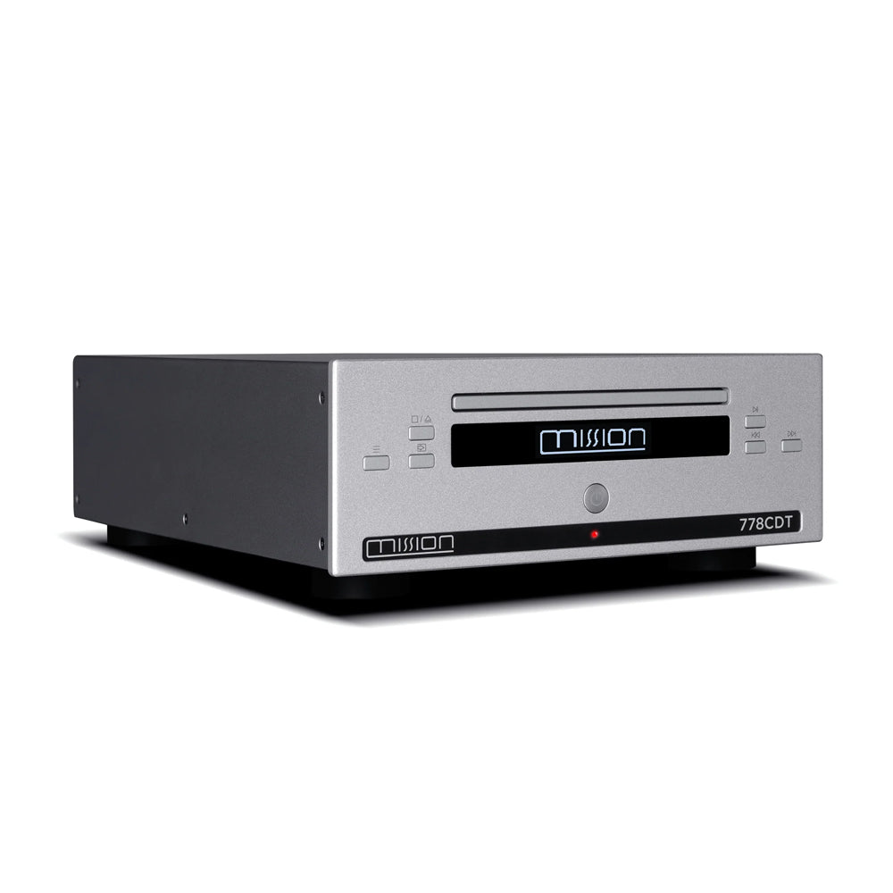 Mission 778X Stereo Amplifier and 778CDT CD Transport HiFi Bundle - Silver Silver