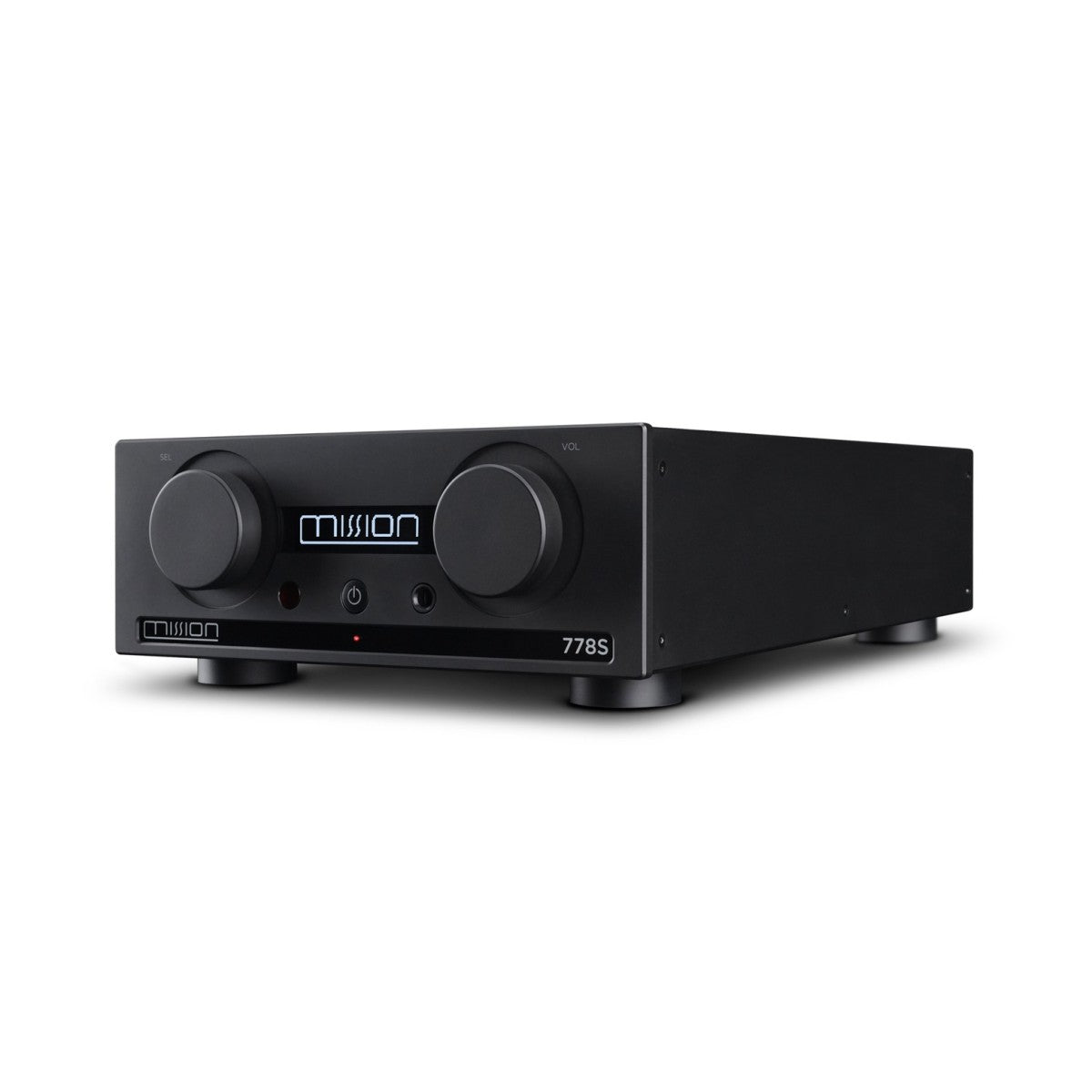 Mission 778X Stereo Amplifier with 778S Streamer and 778CDT CD Transport Bundle - Black Black